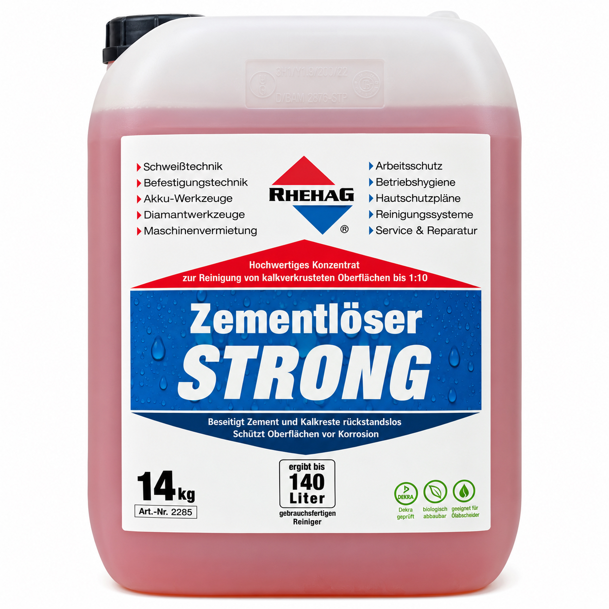 Zementlöser Strong Spezialreiniger, Kanister = 14 kg